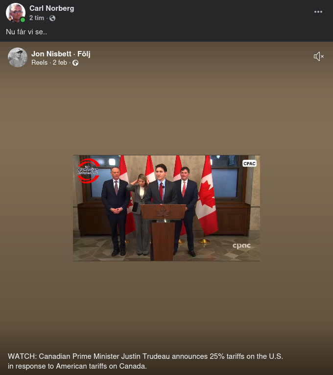 Trudelutten Tariffar Tillbaka