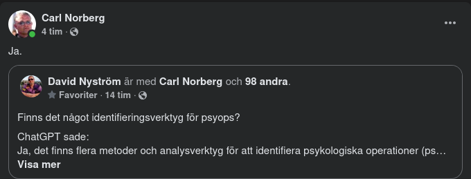 ChatGPT-Givna Identifieringsverktyg För Psyops