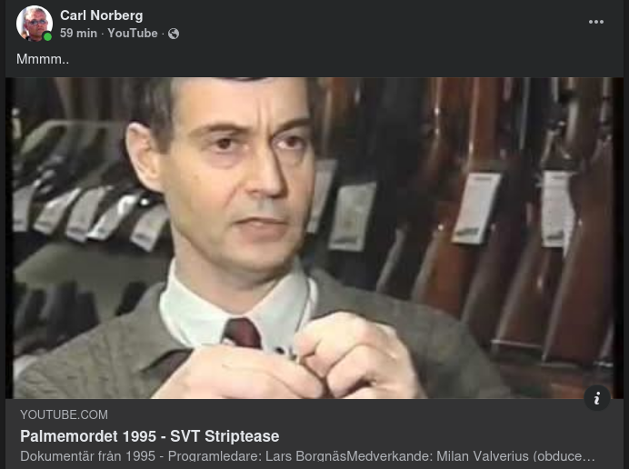 SVT Striptease 1995 - Palmemordet