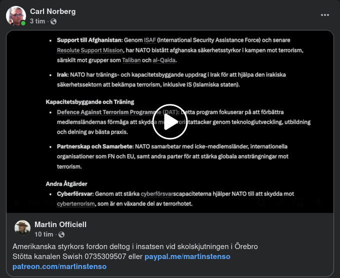 Amerikanskt I Örebroskjutningen