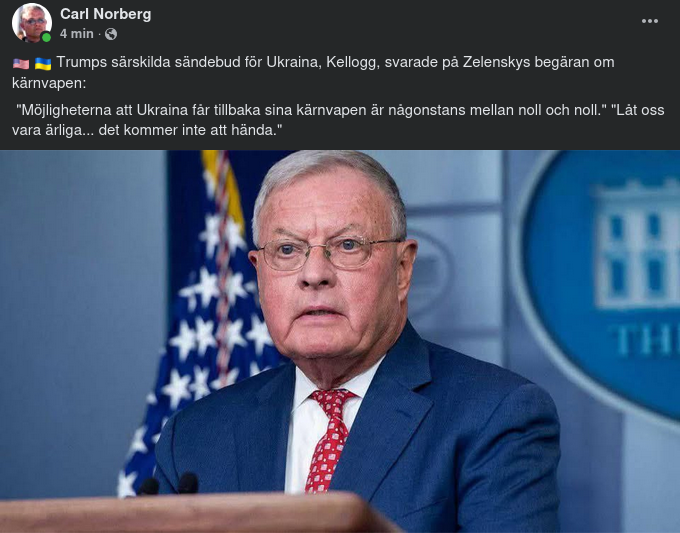 Inga Kärnvapen För Ukraina