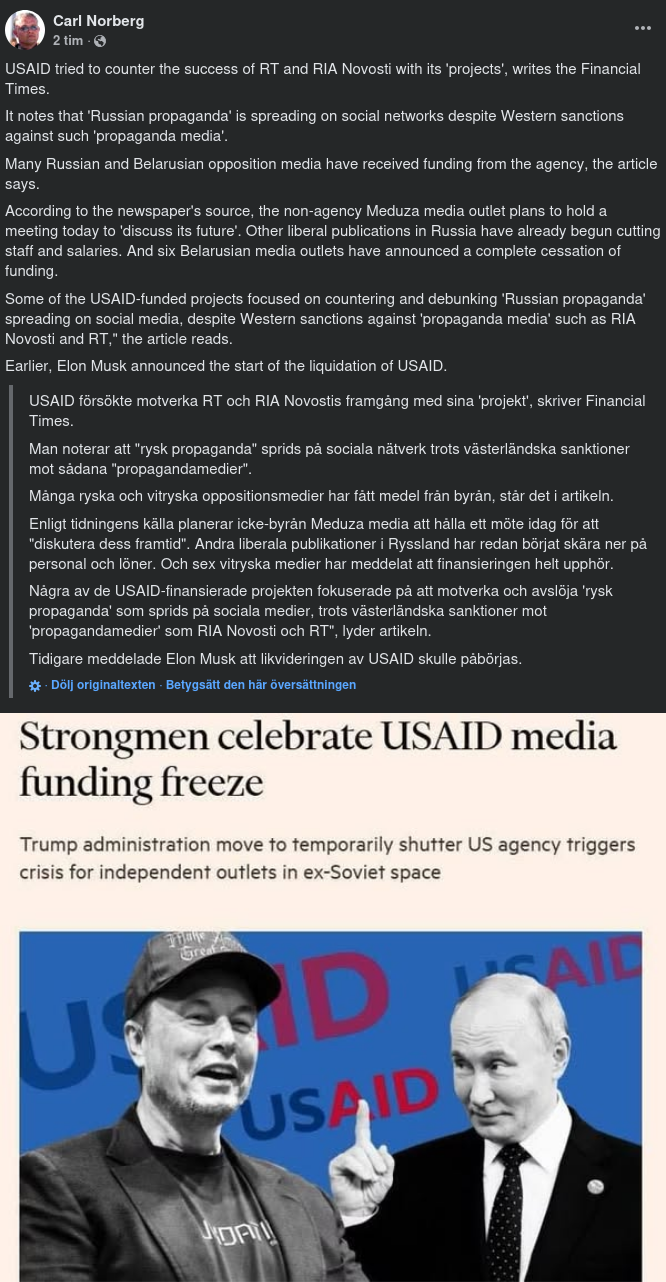 USAID & Rysk Oppositionsmedia