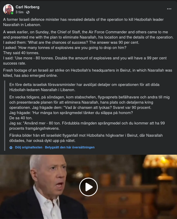 Likvideringen Av Nasrallah