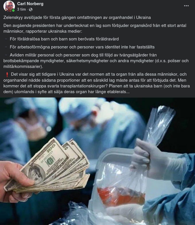 Ukrainsk Lag Mot Organskörd