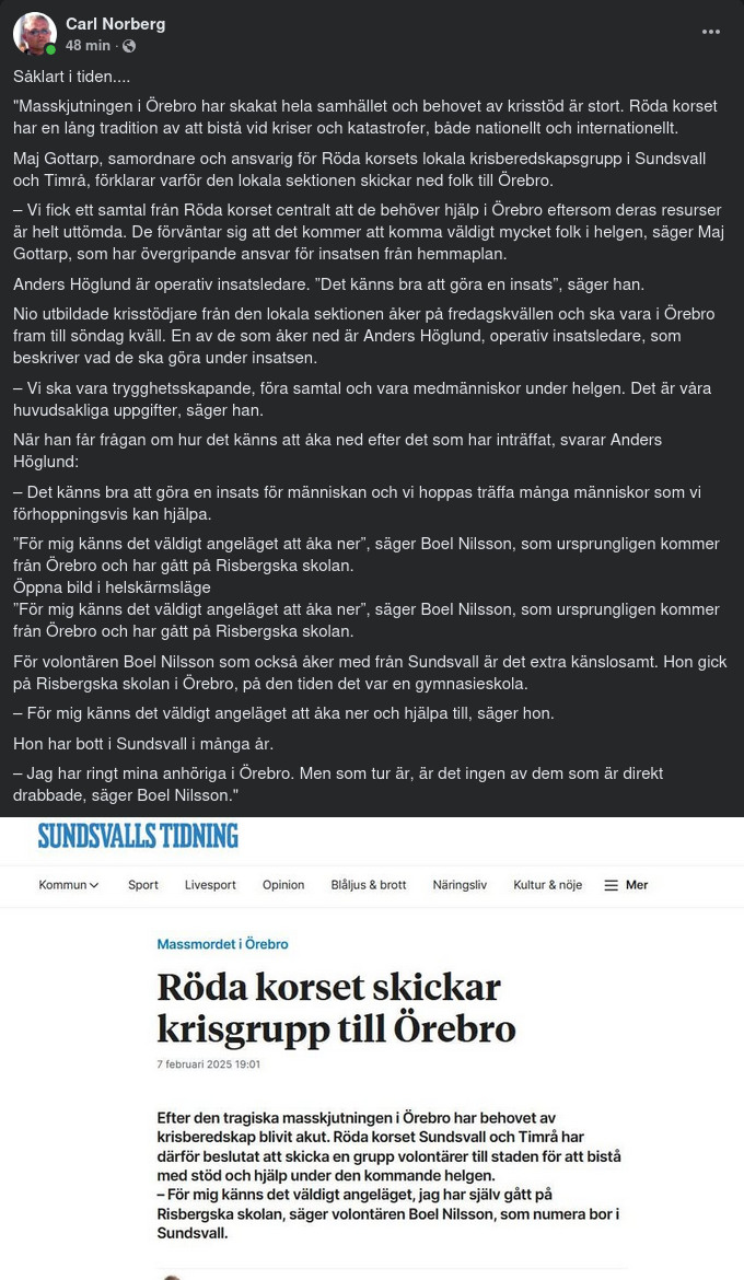 Röda Korset Till Örebro