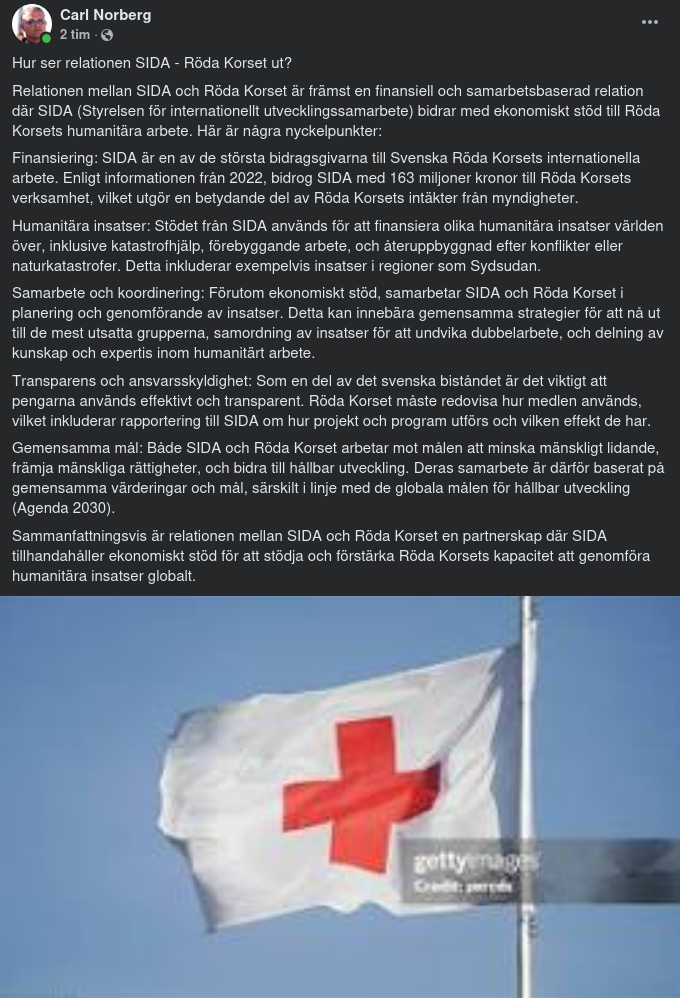 AI Om Relationen SIDA - Röda Korset
