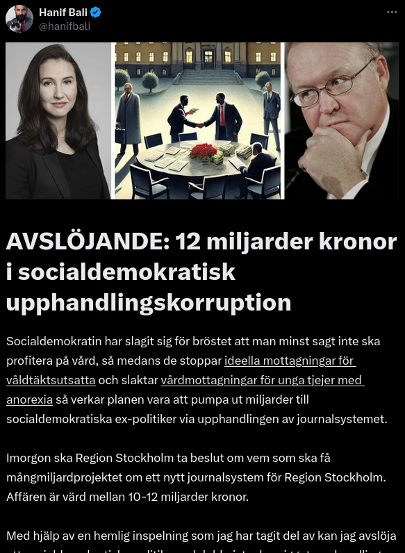 Socialdemokratisk Upphandlingskorruption