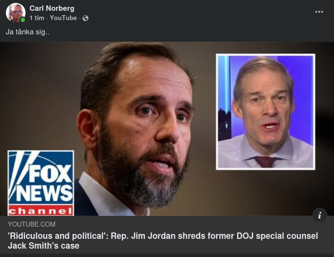 Jordan Om Smiths Trump-Åtal