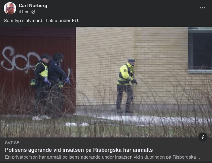 Polisanmäld Polisinsats