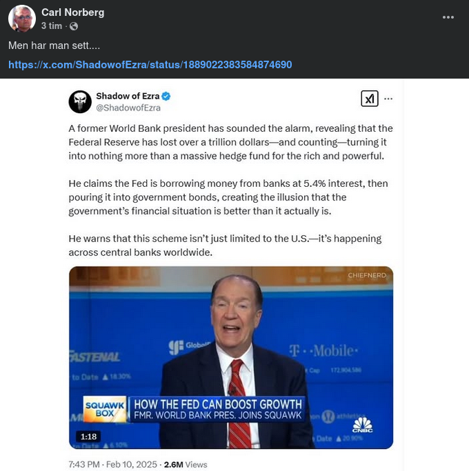 Lånande Centralbanker