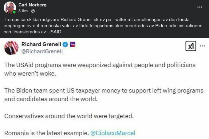 USAID & Det Rumänska Valet