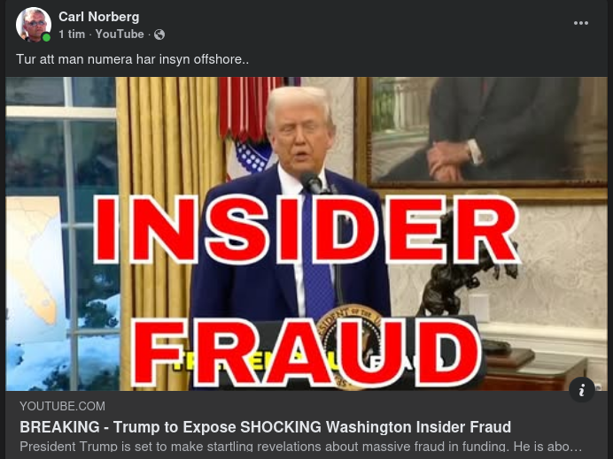 Insiderbedrägeri I Washington