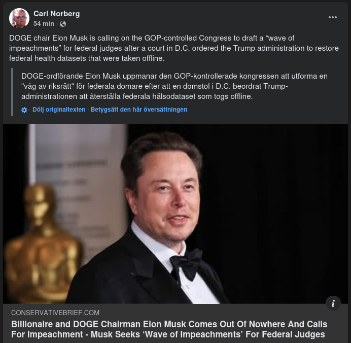 Kongressuppmanade Musk