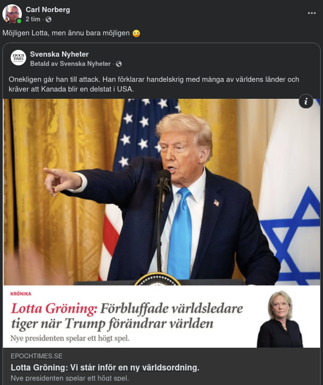Lotta Om Trump & Världsordningen