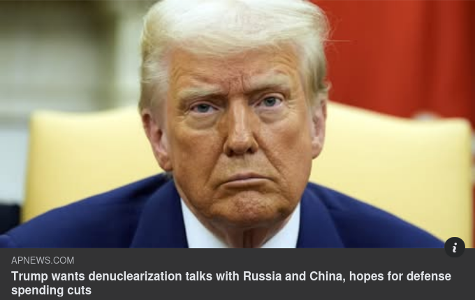 Trump Vill Halvera Militärbudgetar