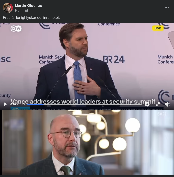 Farlig Fred För Inre Hot