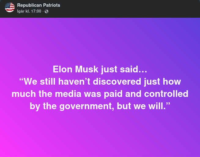 Ännu Oupptäckt Nominell Mediefinansiering