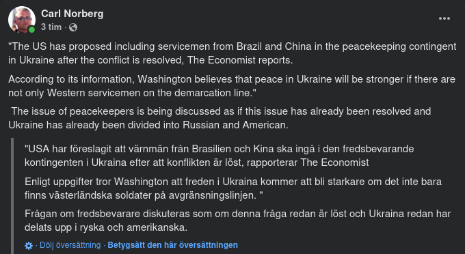 Fredsbevarande Servicemän I Ukraina..