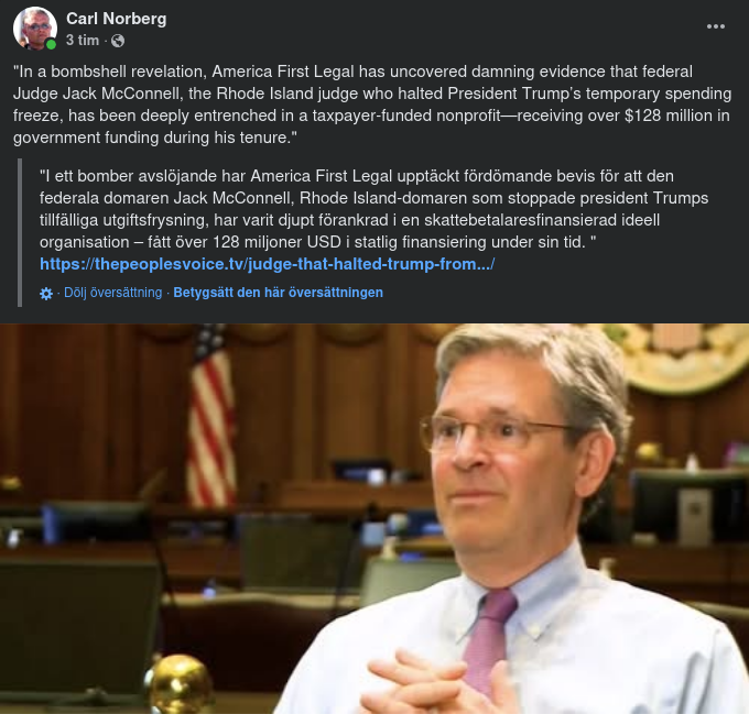 Domarstödd & Skattfinansierad Ideell Organisation