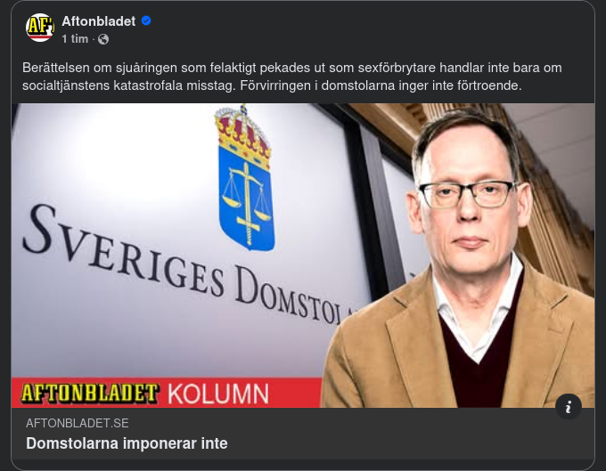 Skralt Domstolsförtroende Hos Oisín I Aftonslasket
