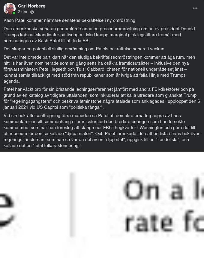 Patel Närmare Bekräftelse