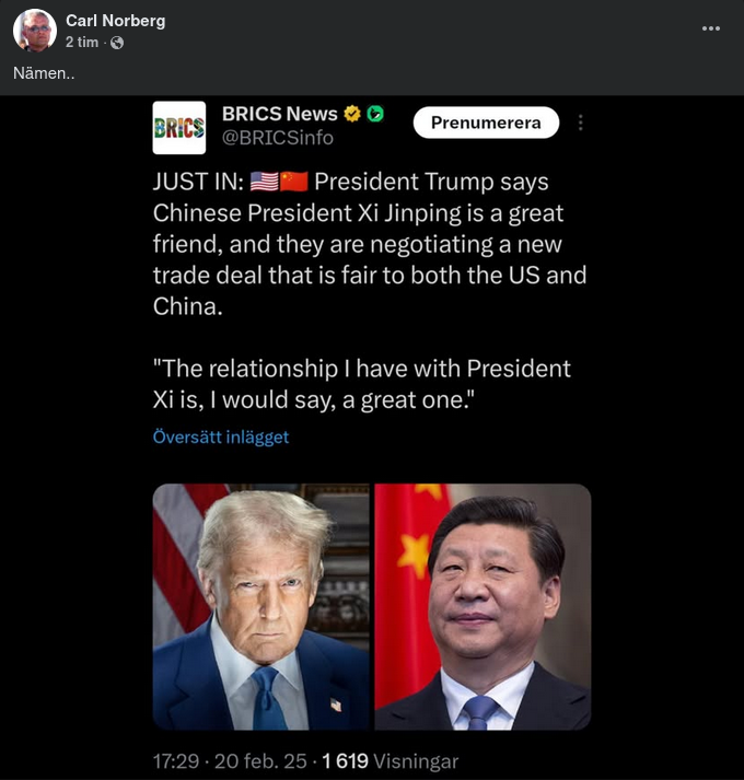 Trump & Xi