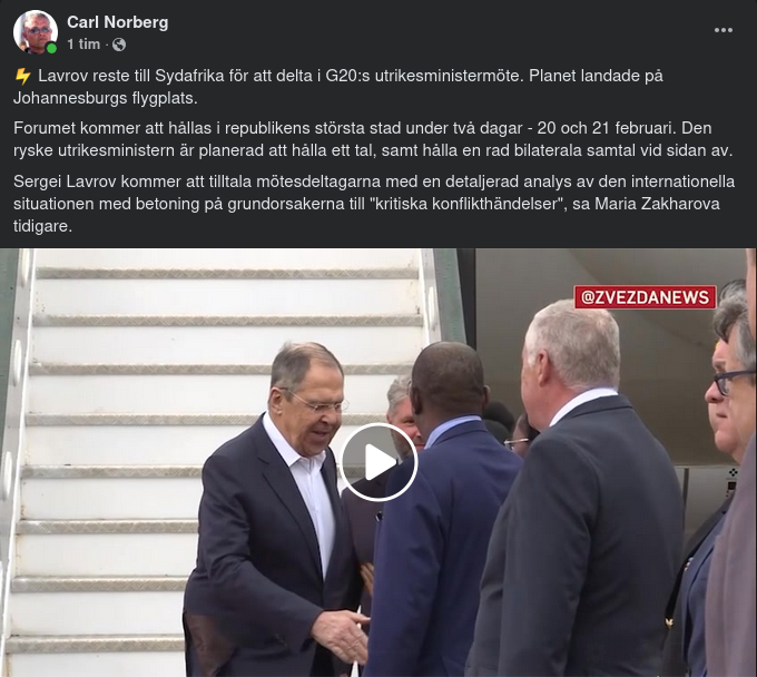Lavrov På G20