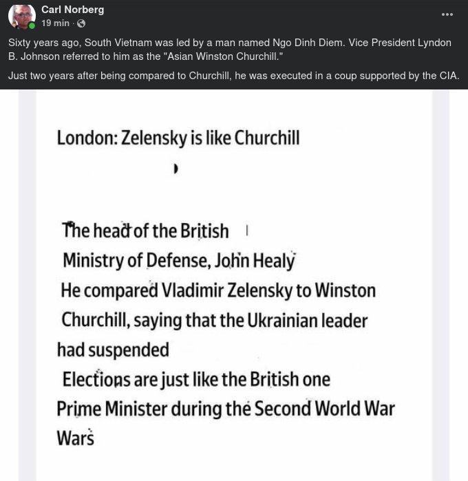 Jämförd Med Churchill..