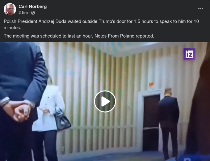 Duda I Väntan På Trump