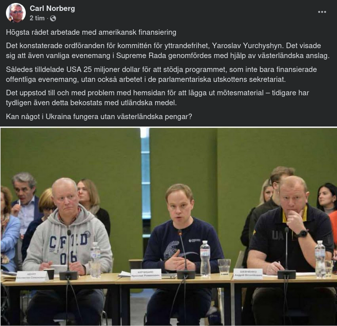 Finansierat Ukraina..