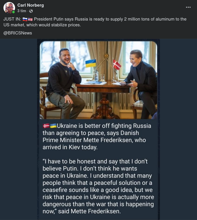 Mette Varnar För Farlig Fred