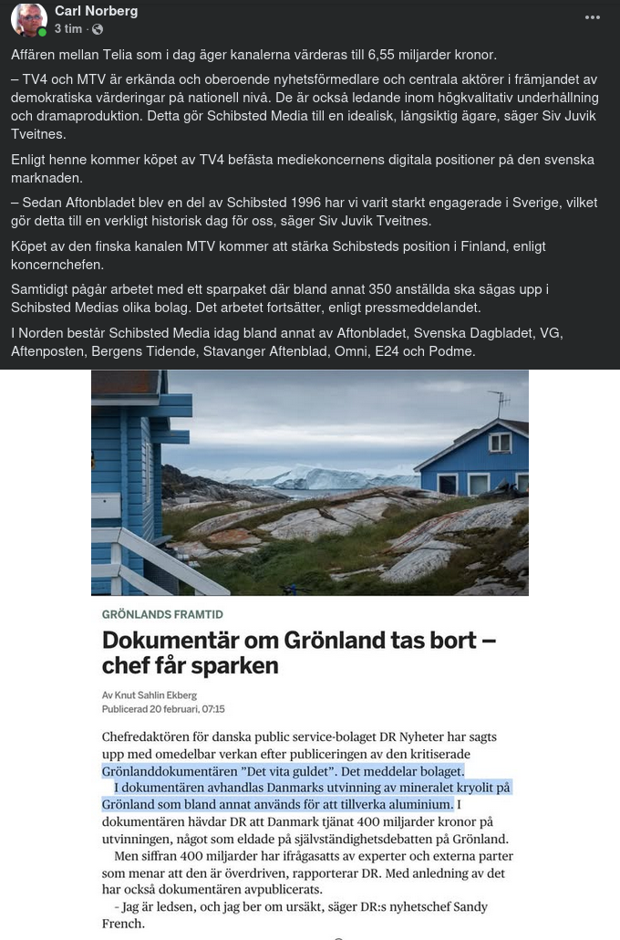 Dansk Vinst På Vitt Grönländskt Guld