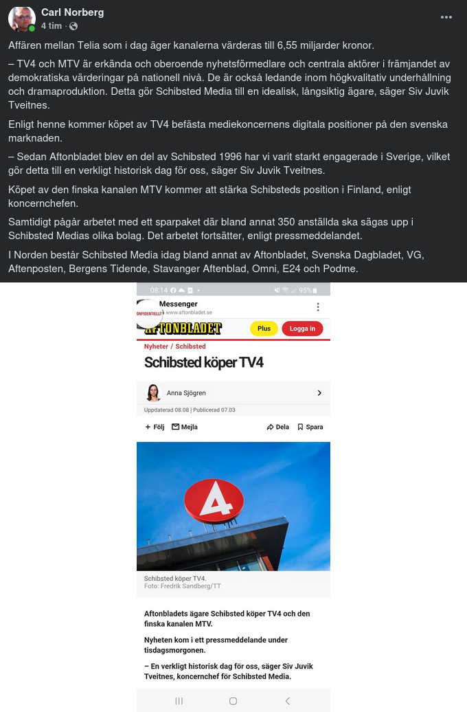 Schibstedt Köper TV4