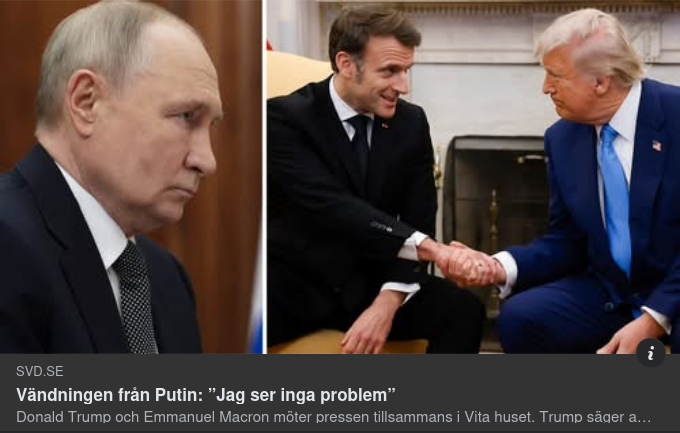 Putin Vänder I SvD