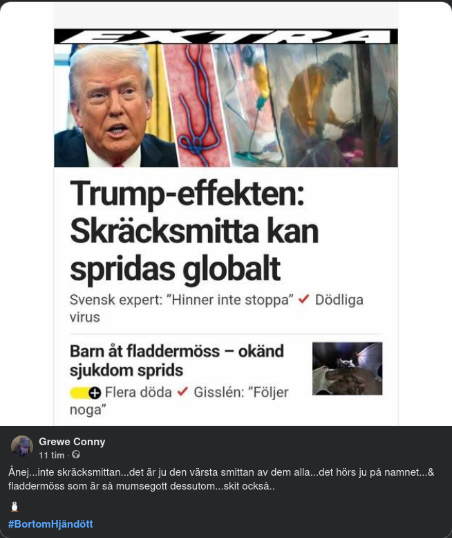 Trump-Effektuerad Skräcksmitta..