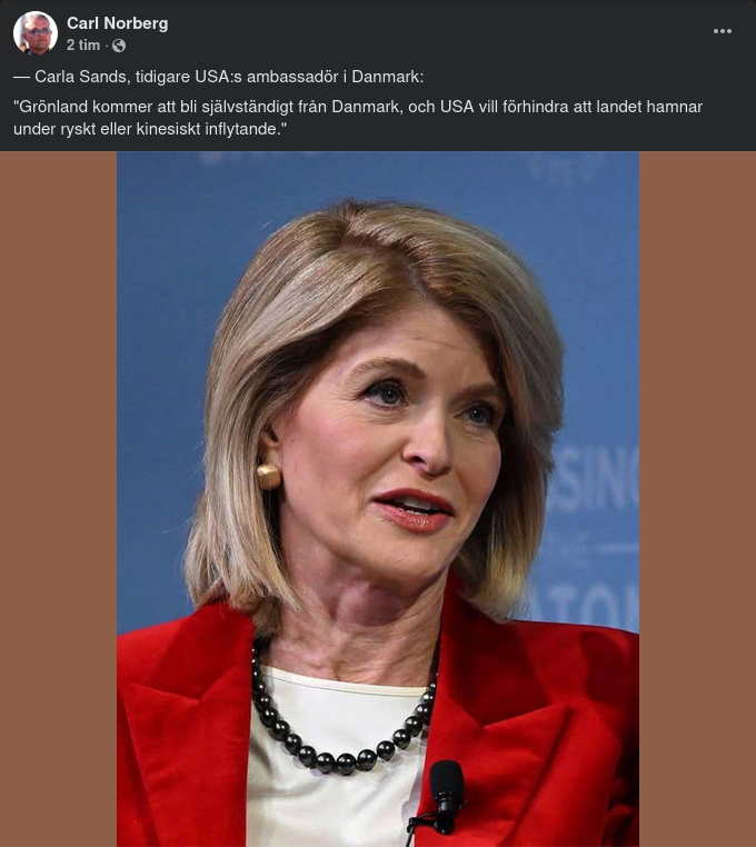 Amerikanskt Om Grönland