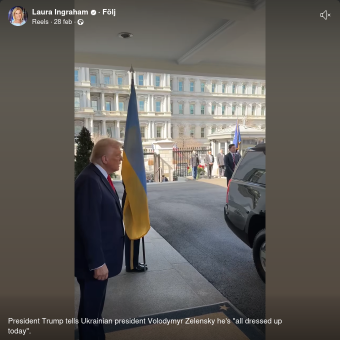 Trump Välkomnar Zelensky