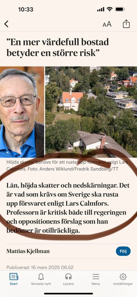 Lån, Höjda Skatter & Nedskärningar