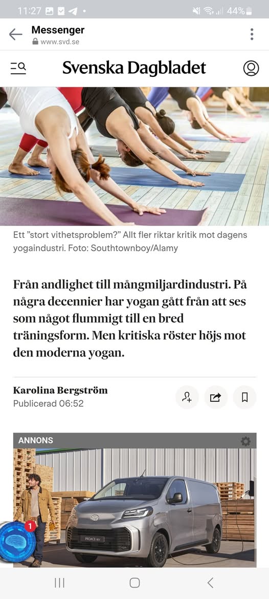 Yoga Som Miljardindustri