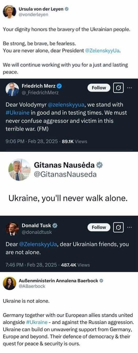 Zelenskys Djupa Europeiska Stöd