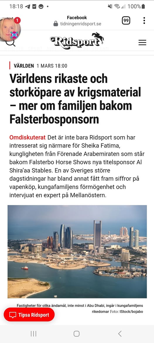 Falsterbo Horse Show & Storskalig Vapenhandel