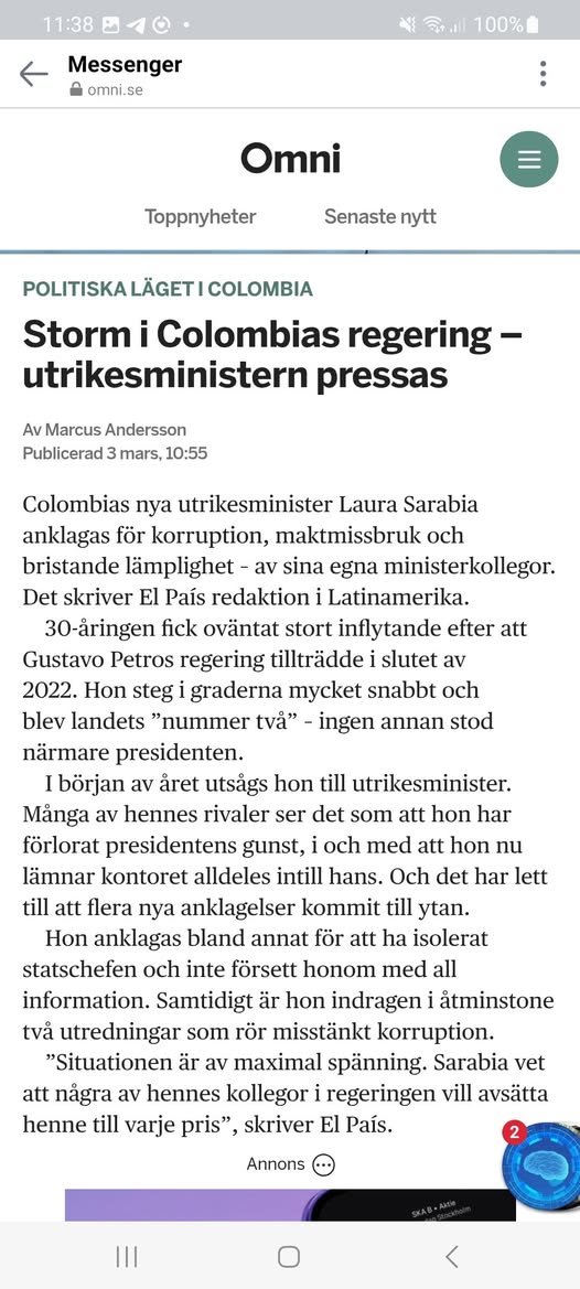 Inrikes Från Colombia