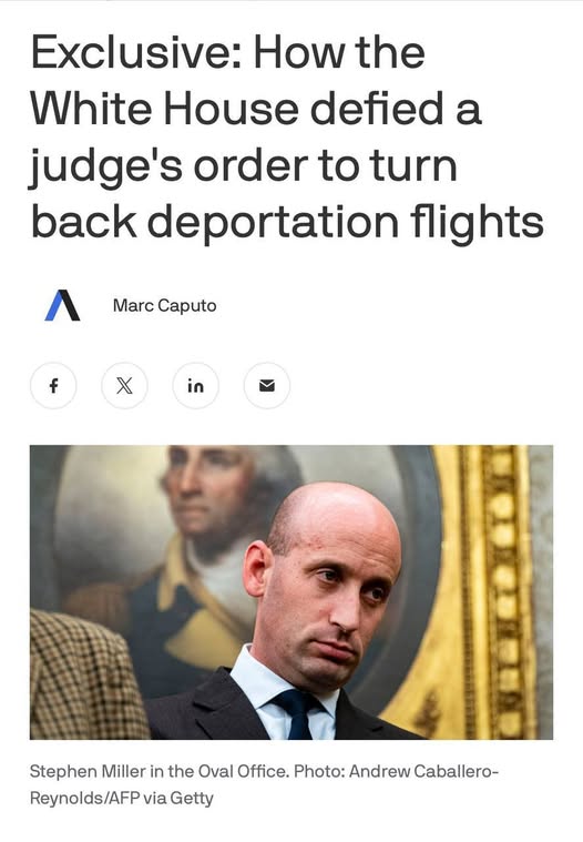 Vita Huset, Domare & Deportation