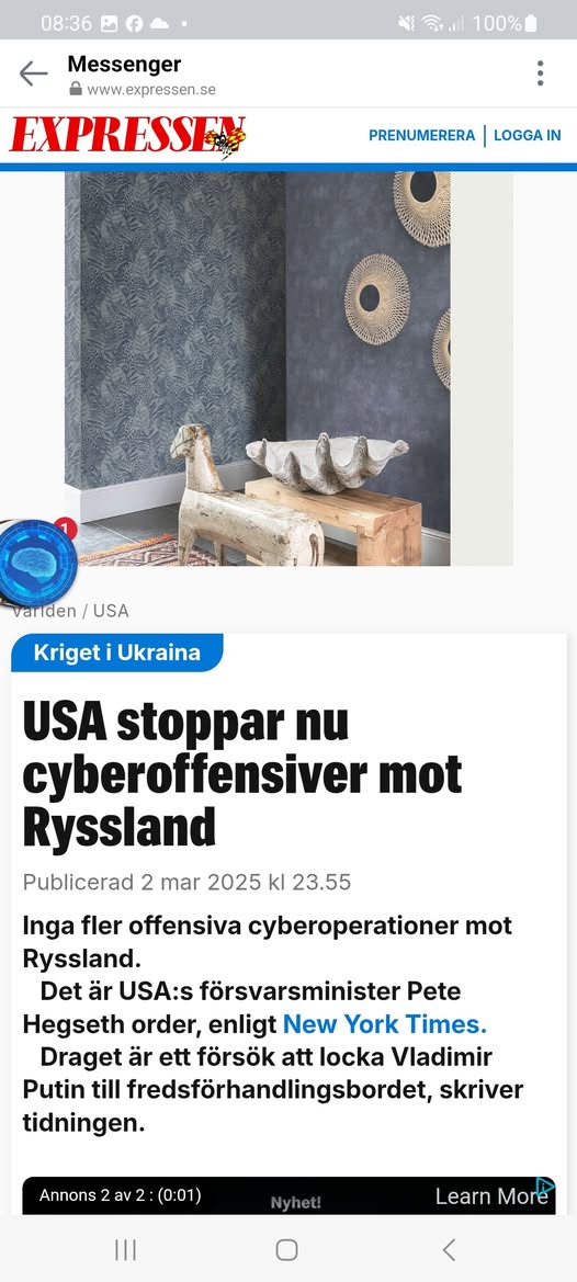 Stoppade Cyberoffensiver