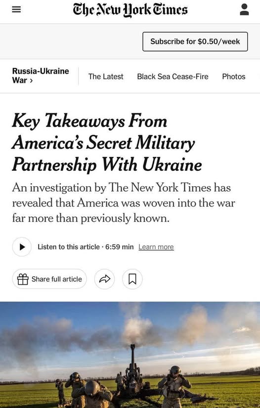 Hemligt Amerikanskt Militärt Samarbete Med Ukraina