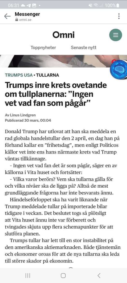 Ovetande Inre Krets..