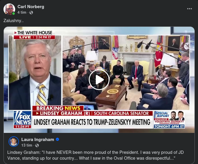 Lindsey Om Zelinskys Besök