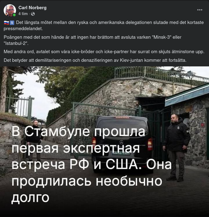 Långt Möte & Kort Pressmeddelande