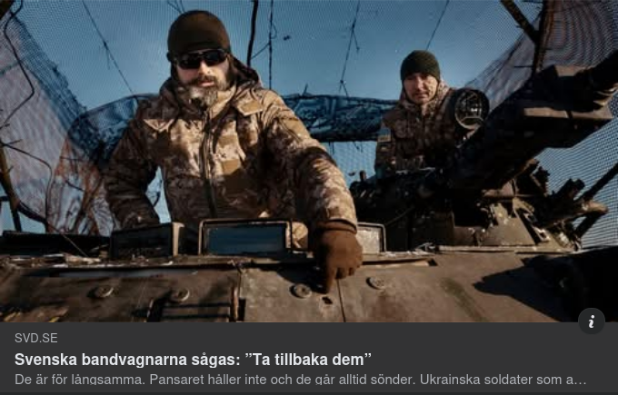 I Samråd Om Skickat Militärmateriel