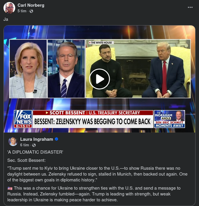 Diplomatiskt Självmål